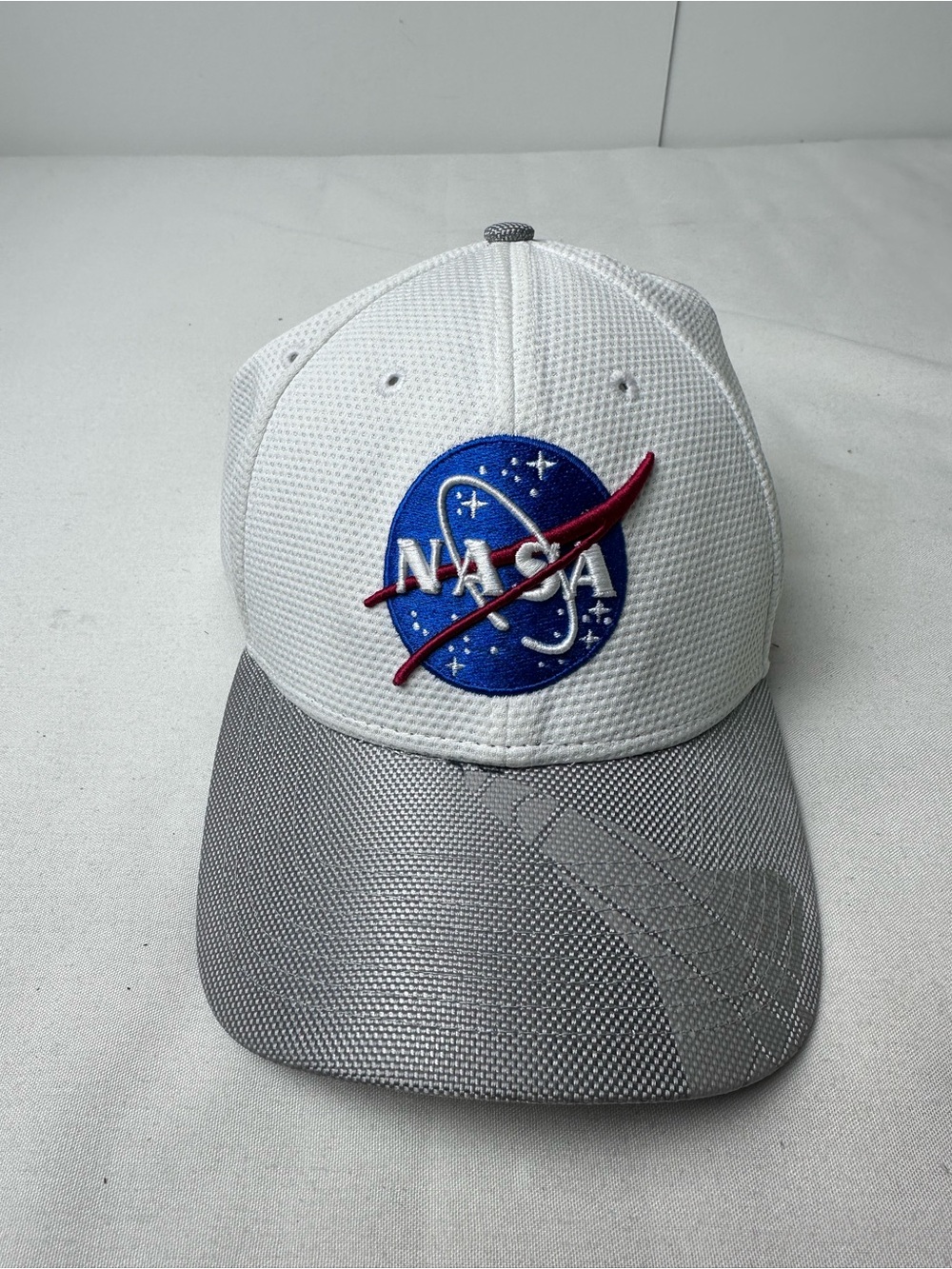 NASA Insignia Symbol Embroidered Iron On Patch Snapback Mesh Trucker Cap